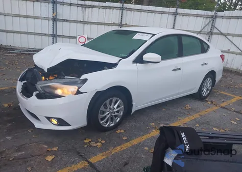 2019 Nissan Sentra S из США, поврежденный, VIN 3N1AB7AP4KY237587